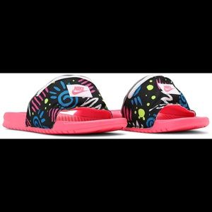 NIKE Benassi JDI Print Slide 'Fanny Pack'